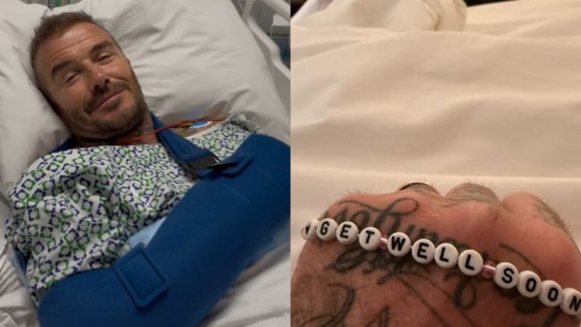 ¿Qué le pasó a David Beckham? Preocupación por imagen hospitalizado