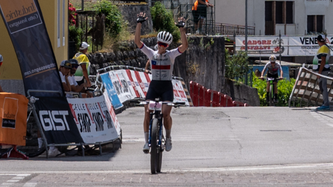 Catalina Vidaurre brilló con el triunfo en Chies d'Alpago por el circuito italiano