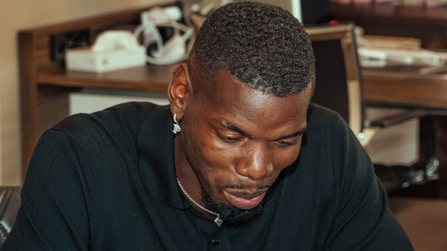 [VIDEO] Pogba rompió en llanto al firmar su contrato con AS Mónaco