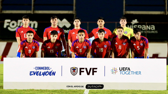 La Roja sub 17 cerró con derrota ante Paraguay su periplo en torneo preparativo para el Mundial