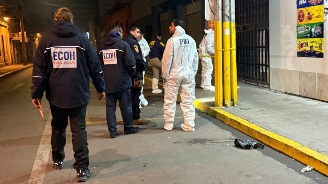 Dos heridos tras tiroteo en plena vía pública de Estación Central