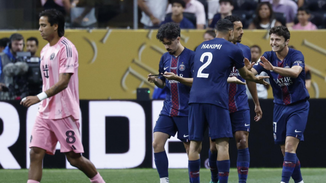 PSG arrolló a Inter Miami y eliminó a Messi del Mundial de Clubes