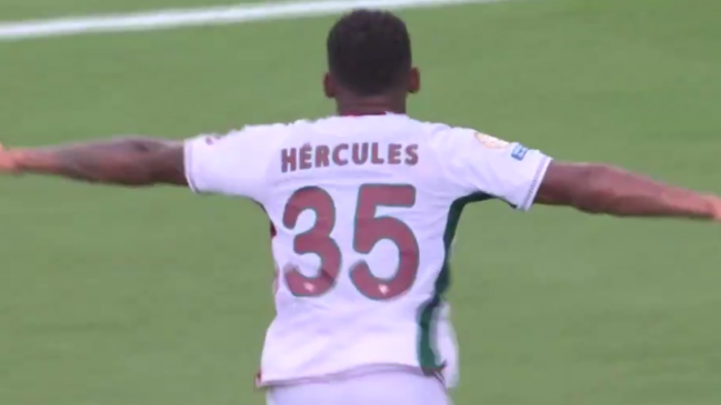 [VIDEO] Hércules decretó la clasificación de Fluminense al anotar un golazo ante Inter