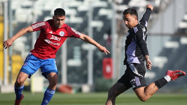 Colo Colo venció a La Roja Sub 20 en amistosos de entrenamiento en el Monumental