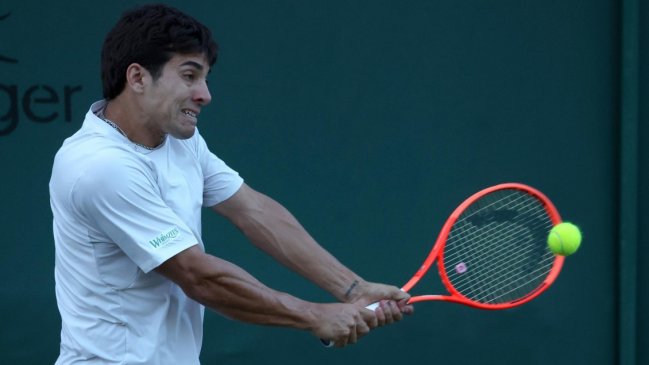 El esfuerzo de Cristian Garin fue insuficiente y se despidió de Wimbledon