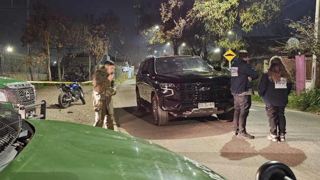 Hombre fue asesinado en la calle en Pedro Aguirre Cerda