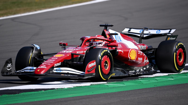 Charles Leclerc comandó la última práctica libre en Silverstone