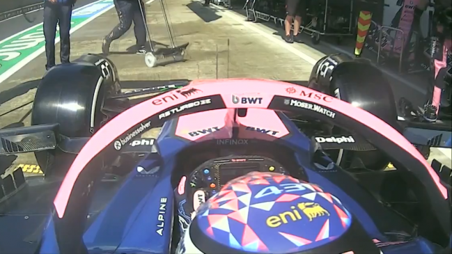 Colapinto abandonó antes de la largada en Silverstone por un fallo en su monoplaza