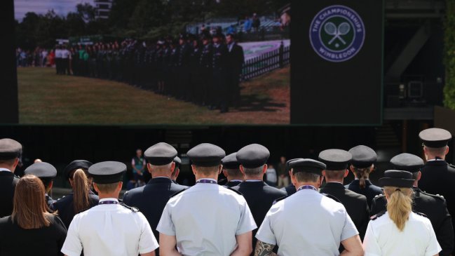 Wimbledon guardó un minuto de silencio por los atentados de Londres