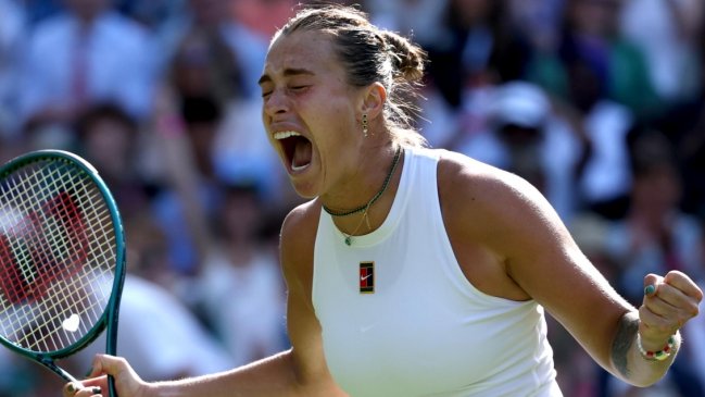 Aryna Sabalenka reaccionó a tiempo para meterse en semifinales de Wimbledon