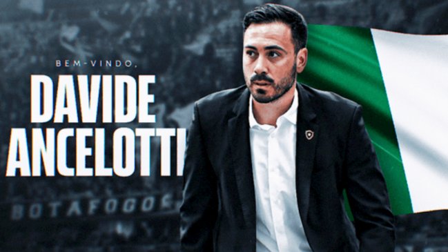 Botafogo oficializó contratación del hijo de Carlo Ancelotti como entrenador