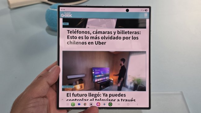 Samsung presentó el smartphone plegable más liviano del mundo