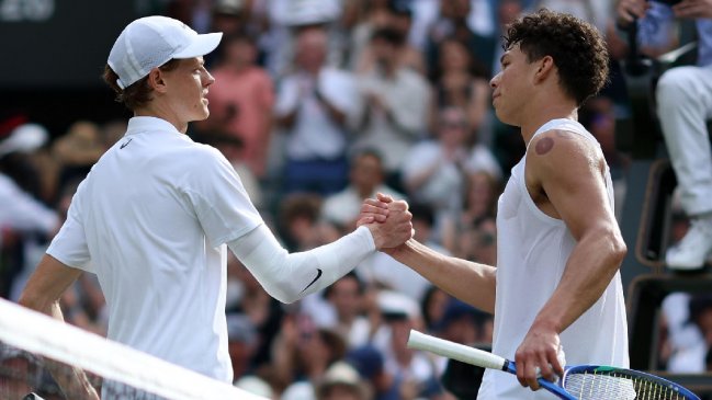 Sinner dejó en el camino a Shelton y se instaló en semifinales de Wimbledon
