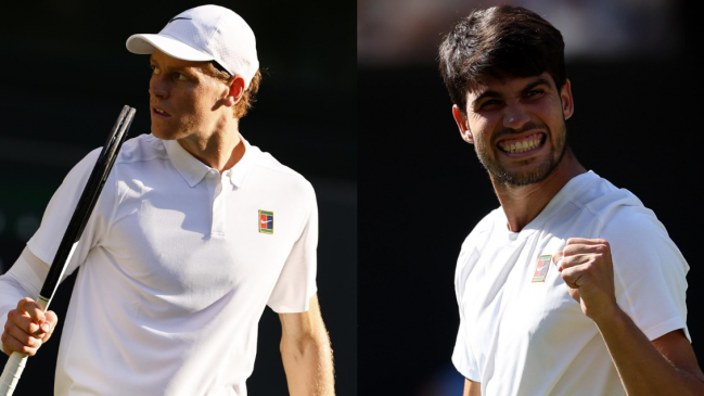 ¿Cuándo y dónde ver la final de Wimbledon entre Jannik Sinner y Carlos Alcaraz?