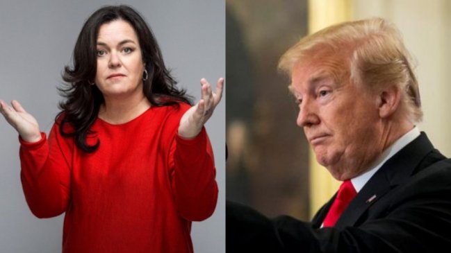 Trump amenazó con revocar la ciudadanía estadounidense a la actriz Rosie O'Donnell