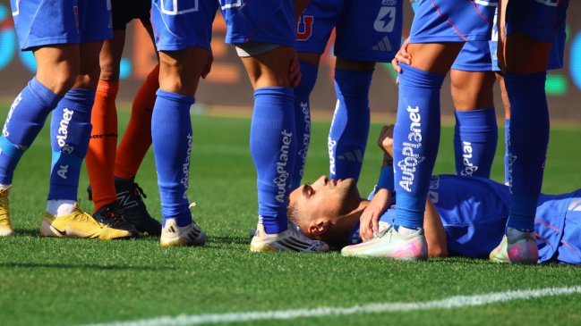 Nicolás Ramírez se lesionó al minuto de juego en el Superclásico
