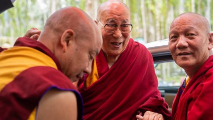   El dalái lama criticó desde la frontera india la falta de libertad en China 