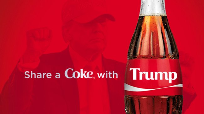 Trump anunció que Coca-Cola usará azúcar de caña real en EE.UU.