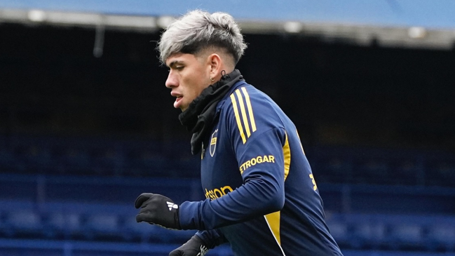 Carlos Palacios no entrenó y quedó fuera de la citación de Boca Juniors