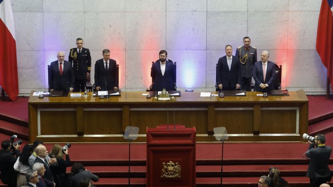 Congreso Nacional rindió su cuenta pública con críticas al Ejecutivo