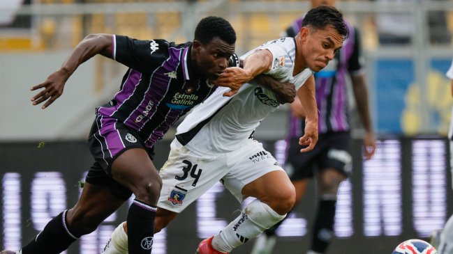 Colo Colo sucumbió ante Valladolid y sus propios errores en amistoso para celebrar el centenario