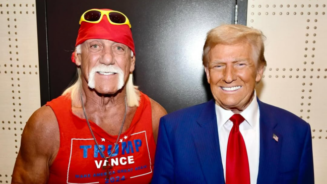 Trump lamentó la muerte de Hulk Hogan: Era un 