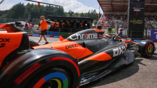 Oscar Piastri ganó la pole position para el sprint del GP de Bélgica