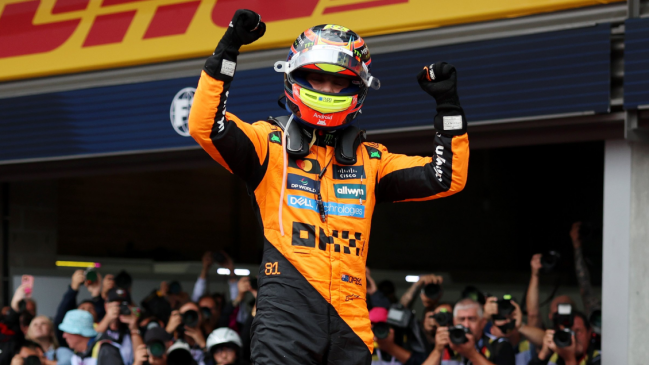 Oscar Piastri reforzó su liderato con la victoria en el GP de Bélgica