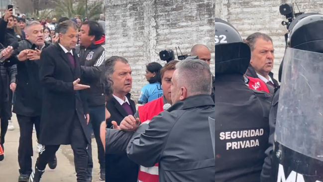 [VIDEO] Periodista acusó agresión de guardias tras caótica salida de Mosa del estadio en San Fernando