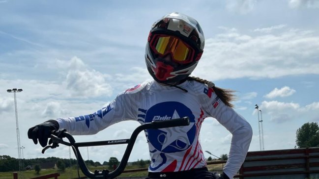 Promesa nacional del BMX remató novena en el Mundial de Dinamarca