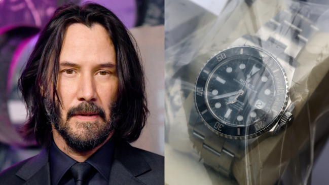 PDI y Fiscalía devuelven relojes de lujo que fueron robados a Keanu Reeves