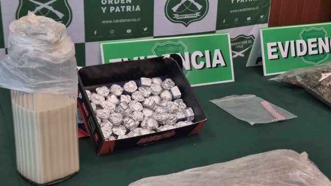 Desbaratan delivery de drogas y marihuana comestible en Antofagasta