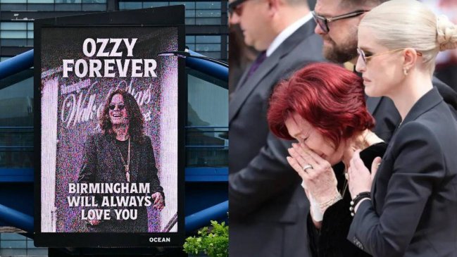Birmingham despide a Ozzy Osbourne con un emotivo y multitudinario cortejo fúnebre