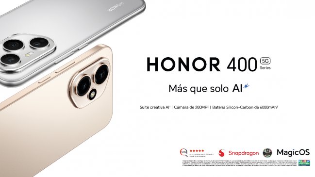 Conoce el siguiente nivel de la fotografía móvil con la nueva HONOR 400 Series