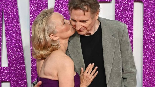 Liam Neeson y Pamela Anderson desatan rumores de romance