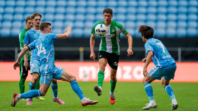 Real Betis de Manuel Pellegrini empató con Coventry City en un amistoso