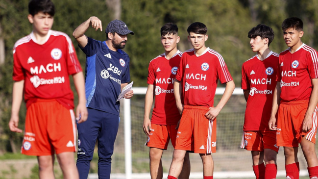 La Roja tendrá amistosos con Ecuador de cara al Sudamericano Sub 15