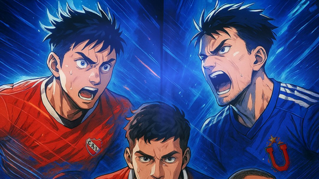 ¿Quiénes son? ANFP destacó la llave de la U e Independiente al estilo anime