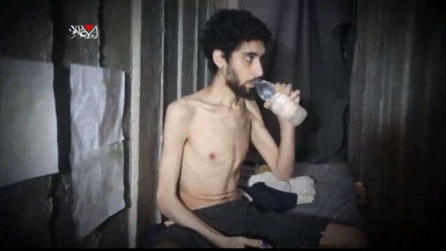 Hamás difunde video de un rehén extremadamente delgado en Gaza