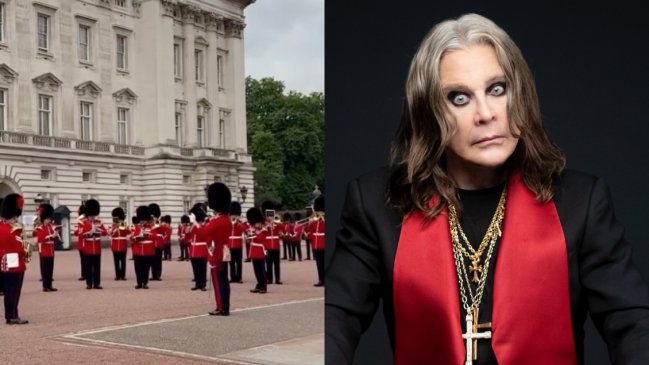Guardia del Palacio de Buckingham homenajeó a Ozzy Osbourne