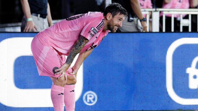 Lionel Messi se lesionó con Inter Miami y salió antes de los 15 minutos