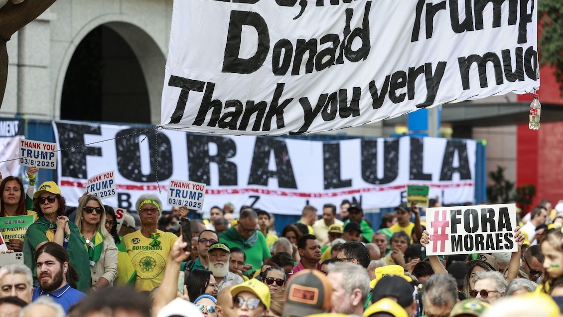 [Fotos] Brasil: Partidarios de Bolsonaro protestan contra Lula y ...