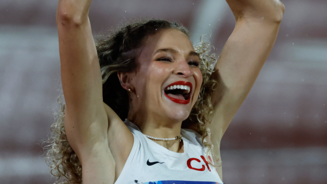 Martina Weil batió su récord nacional de 200 metros planos en Bélgica