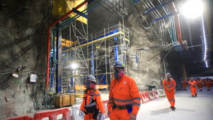 Con drones y scanner: Fiscalía inspecciona zonas clausuradas de mina El Teniente