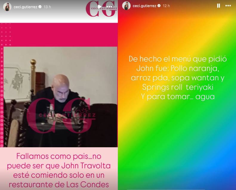 John Travolta volvió a elegir Chile para sus vacaciones