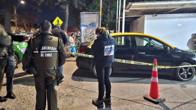 Adolescente fue asesinado al interior de taxi en Melipilla