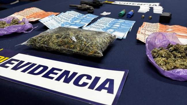 Detienen a delivery de drogas en Traiguén: Sujeto portaba éxtasis y marihuana