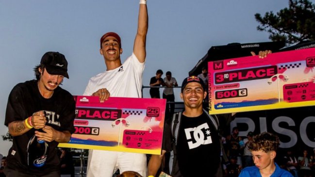 Marcelo Jiménez se subió al podio en el 