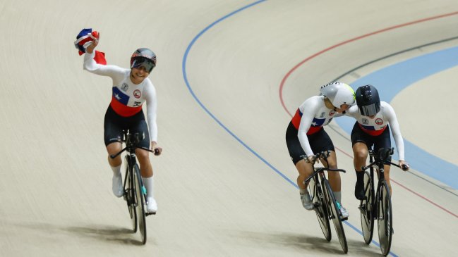 El Team Chile de ciclismo ganó dos medallas de oro en los Juegos Panamericanos Junior de Asunción