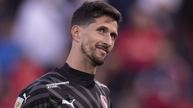 Arquero de Independiente tendrá que usar un casco ante U. de Chile